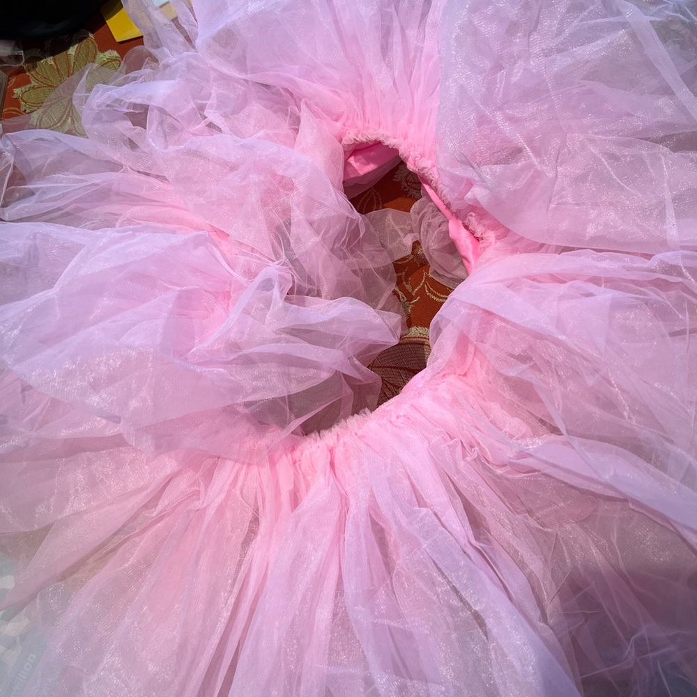 Pink very fluffy tutu
